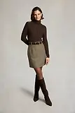Thumbnail 2 of Holland Cooper Women's Regency Skirt - Prince of Wales Brown