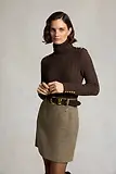 Thumbnail 3 of Holland Cooper Women's Regency Skirt - Prince of Wales Brown