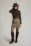 Thumbnail 4 of Holland Cooper Women's Regency Skirt - Prince of Wales Brown