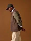 Thumbnail 3 of Joules Men's Tweed Gilet - Brown