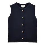 Thumbnail 1 of Joules Women's Holly Button Through Knitted Vest - Navy