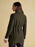 Thumbnail 3 of Joules Women's Heritage Longline Zip Up Polar Fleece - Green