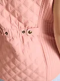 Thumbnail 10 of Joules Women's Minx Showerproof Diamond Quilted Gilet - Pink