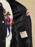 Thumbnail 12 of Joules Women's Rosewell Longline Diamond Quilted Showerproof Coat - Black
