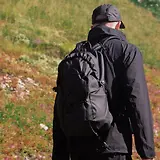 Thumbnail 4 of Elliker Kiln Hooded Zip Top Backpack 22L - Navy