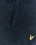 Thumbnail 6 of Lyle & Scott Men's Lambswool Blend Quarter Zip Jumper - Dark Navy Marl