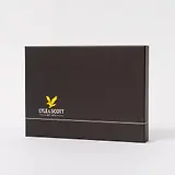 Thumbnail 3 of Lyle & Scott Men's Checked Scarf And Beanie Gift Set - Argyle Teal