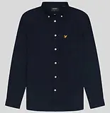 Thumbnail 5 of Lyle & Scott Men's Plain Oxford Shirt - Dark Navy