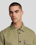 Thumbnail 4 of Lyle & Scott Men's Premium Pleated Pocket Overshirt - Woolwich