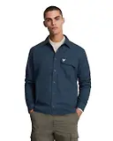 Thumbnail 1 of Lyle & Scott Men's Premium Pleated Pocket Overshirt - Midnight Blue