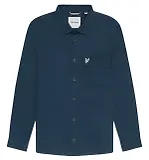 Thumbnail 5 of Lyle & Scott Men's Premium Pleated Pocket Overshirt - Midnight Blue