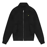 Thumbnail 1 of Lyle & Scott Men's Double Face Wool Harrington - Jet Black