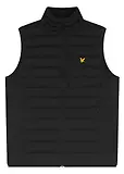 Thumbnail 1 of Lyle & Scott Men's Stretch Lightweight Quilted Gilet - Jet Black