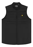 Thumbnail 5 of Lyle & Scott Men's Sports Hybrid Double Baffle Gilet - Jet Black