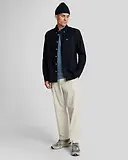 Thumbnail 4 of Lyle & Scott Men's Plain Oxford Shirt - Dark Navy