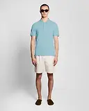Thumbnail 3 of Lyle & Scott Men's Superfine Polo Shirt - Airy Blue