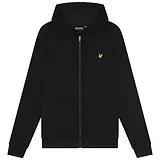 Thumbnail 5 of Lyle & Scott Men's Sports Full-Zip Hoodie - Jet Black
