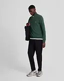 Thumbnail 2 of Lyle & Scott Men's Cotton Merino 1/4 Zip Jumper - Argyle Teal