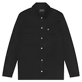 Thumbnail 5 of Lyle & Scott Men's Bedford Cord Overshirt - Jet Black