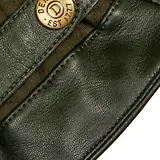 Thumbnail 12 of Dents Men's Bruton Touchscreen Water-Resistant Fleece-Lined Leather Gloves - Olive
