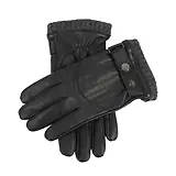 Thumbnail 1 of Dents Men’s Sherborne Touchscreen Wool Blend-Lined Leather Gloves - Black/Grey