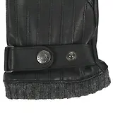 Thumbnail 6 of Dents Men’s Sherborne Touchscreen Wool Blend-Lined Leather Gloves - Black/Grey