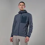 Thumbnail 2 of Montane Men's Khamsin Lite Hooded Softshell Jacket - Dark Sky
