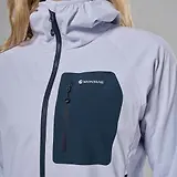 Thumbnail 5 of Montane Women's Khamsin Lite Hooded Softshell Jacket - Lilac Haze