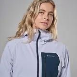 Thumbnail 7 of Montane Women's Khamsin Lite Hooded Softshell Jacket - Lilac Haze