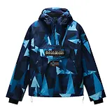 Thumbnail 1 of Napapijri Men's Rainforest Next All Over Print Anorak Jacket - Blue