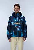 Thumbnail 4 of Napapijri Men's Rainforest Next All Over Print Anorak Jacket - Blue