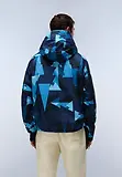 Thumbnail 6 of Napapijri Men's Rainforest Next All Over Print Anorak Jacket - Blue