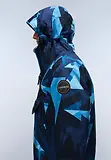 Thumbnail 7 of Napapijri Men's Rainforest Next All Over Print Anorak Jacket - Blue