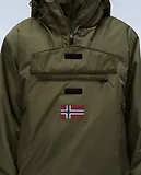 Thumbnail 7 of Napapijri Men's Rainforest Next Winter Anorak Jacket - Olive Night