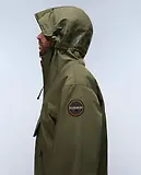 Thumbnail 8 of Napapijri Men's Rainforest Next Winter Anorak Jacket - Olive Night