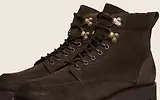 Thumbnail 5 of Oliver Sweeney Men's Bolhas Calf Suede Moc Toe Boots - Chocolate Suede