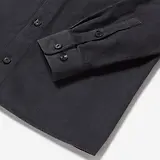Thumbnail 6 of Oliver Sweeney Men's Lagos Garment Dyed Textured Cotton Overshirt - Slate Waffle
