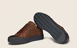 Thumbnail 3 of Oliver Sweeney Men's Piodao Grained Calf Leather Cupsole Trainers - Tan