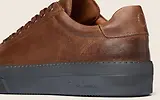 Thumbnail 5 of Oliver Sweeney Men's Piodao Grained Calf Leather Cupsole Trainers - Tan