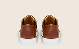 Thumbnail 4 of Oliver Sweeney Men's Sirolo Hand-Antiqued Leather Lightweight Trainers - Dark Tan