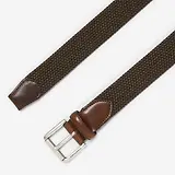 Thumbnail 3 of Oliver Sweeney Men's Sorico Woven Belt - Brown