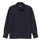 Thumbnail 1 of Oliver Sweeney Men's Tramore Brushed Cotton Check Overshirt - Navy Check