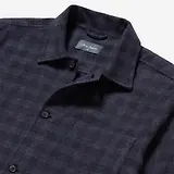 Thumbnail 5 of Oliver Sweeney Men's Tramore Brushed Cotton Check Overshirt - Navy Check