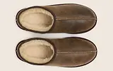Thumbnail 3 of Oliver Sweeney Men's Yaxley Shearling Mule Slippers - Brown