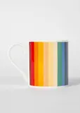 Thumbnail 3 of Paul Smith Bone China Print Mug 300ml - Stripe