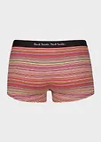 Thumbnail 4 of Paul Smith Men's 5 Pack Signature Stripe Mixed Organic-Cotton Boxer Briefs - Black