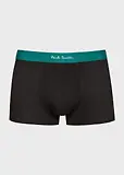 Thumbnail 8 of Paul Smith Men's 5 Pack Signature Stripe Mixed Organic-Cotton Boxer Briefs - Black