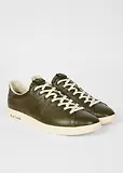 Thumbnail 4 of Paul Smith Men's Chip Trainers - Khaki Leather