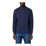 Thumbnail 1 of Paul Smith Men's Classic Half Zip Top - Indigo