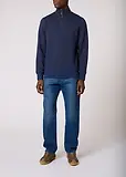 Thumbnail 3 of Paul Smith Men's Classic Half Zip Top - Indigo